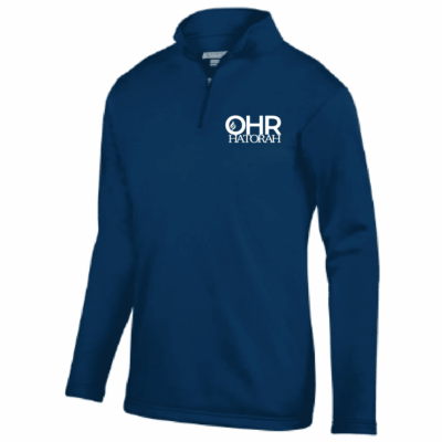 zip pullover navy